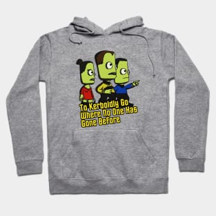 Kerbal Space Program To Kerboldly Go Hoodie